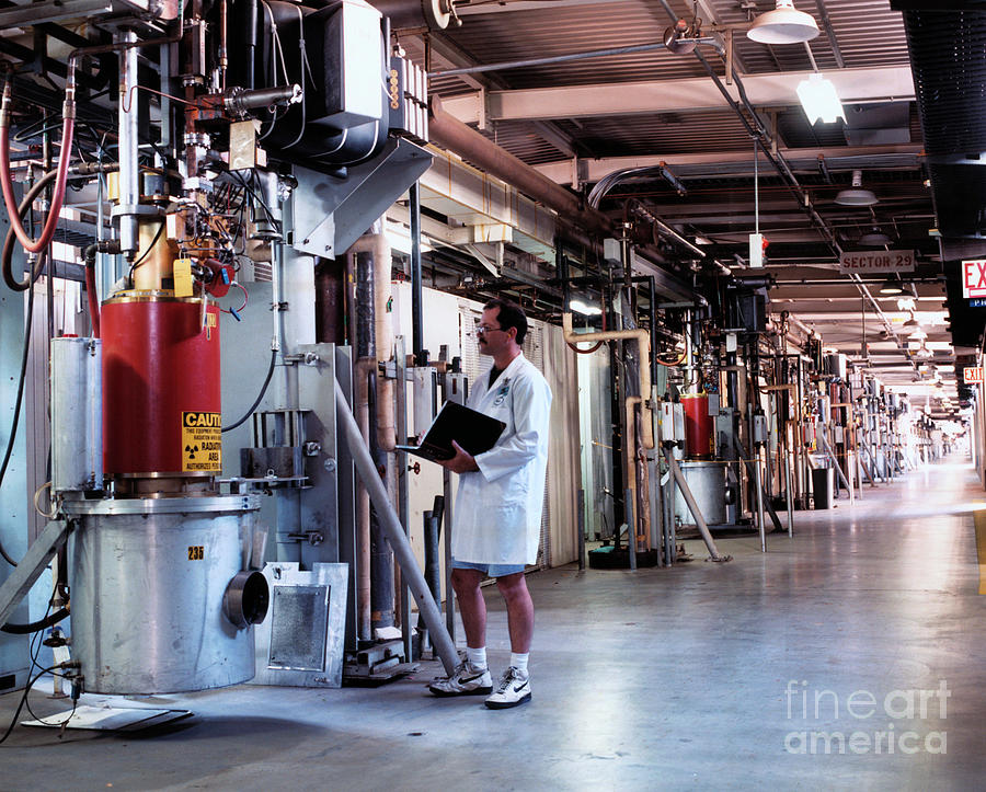 Klystron Gallery Of Slac Accelerator Photograph by Stanford Linear ...