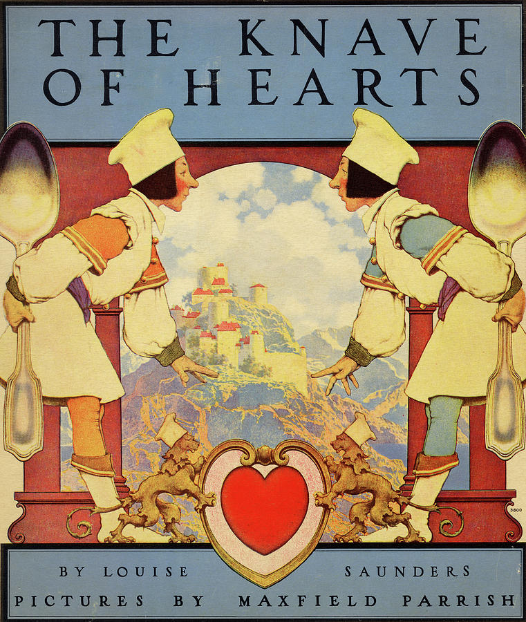 Knave of Hearts Painting by Maxfield Parrish