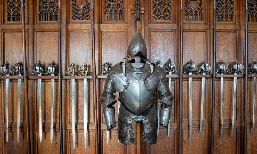 Knights Armor And Weapons Photograph By Tom Norring 