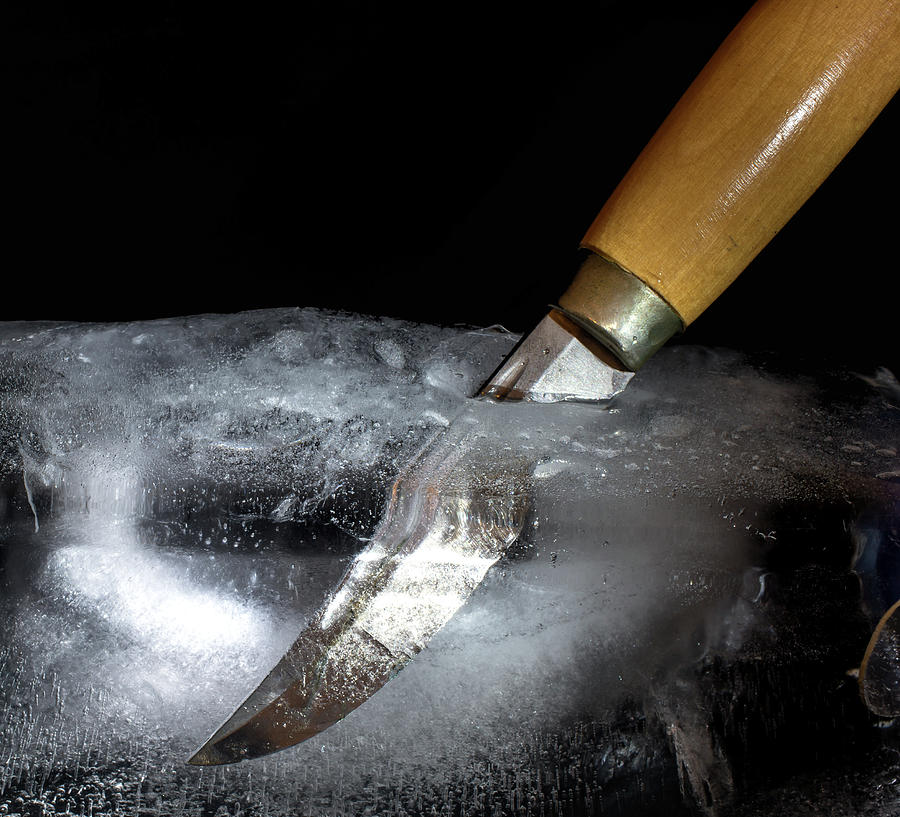 Knife in Ice by Jarmo Honkanen Knife in Ice by Jarmo Honkanen
