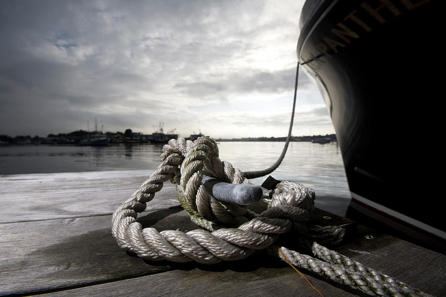 Knotted Rope Photograph by Kelly Davidson