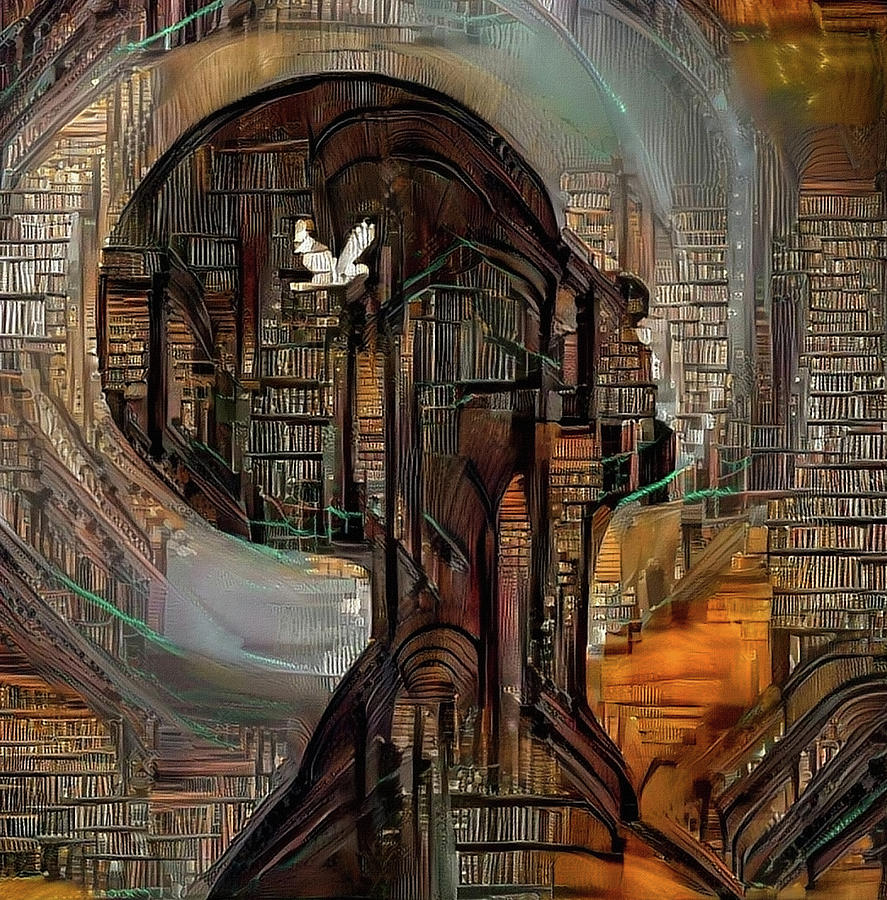 Abstract Digital Art - Knowledge by Bruce Rolff