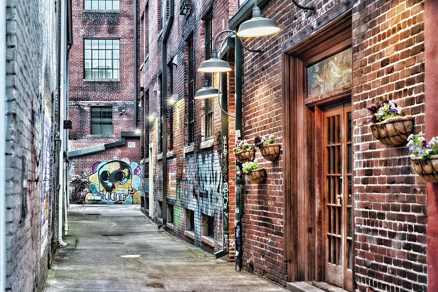 Knoxville Alleyway Photograph by Sharon Popek
