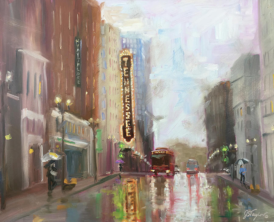Knoxville Tn Painting by Jennifer Stottle Taylor