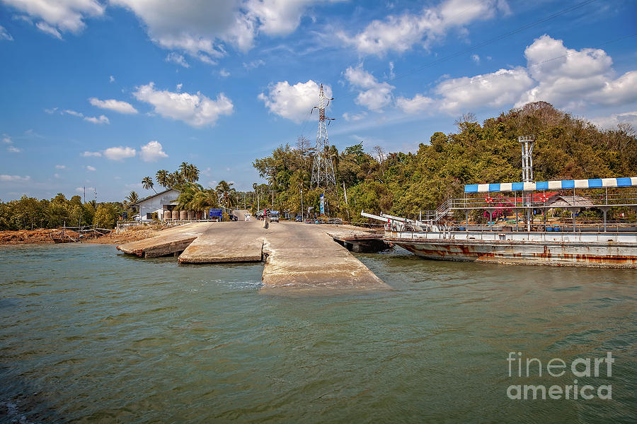 Ko Lanta Ferry Thailand Photograph by Adrian Evans
