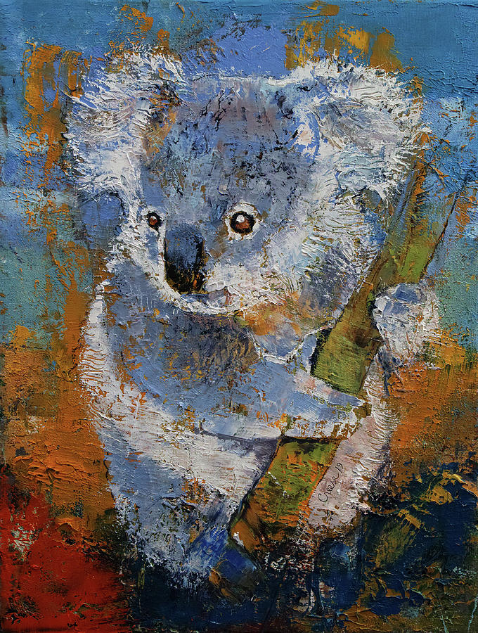 Koala Painting by Michael Creese