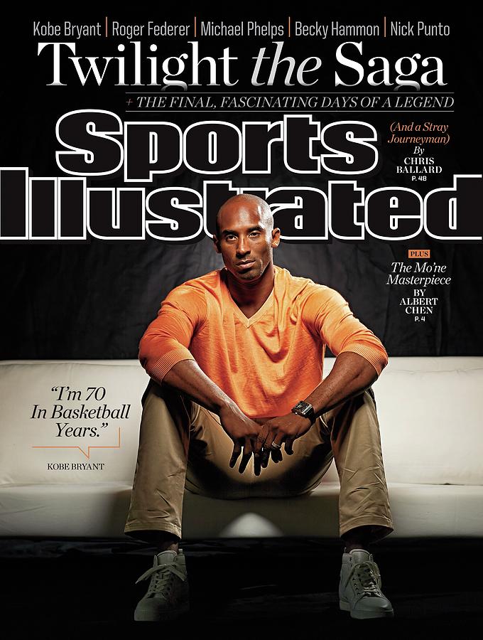 Kobe Bryant Twilight The Saga, The Final Fascinating Days Sports Illustrated Cover Photograph by Sports Illustrated