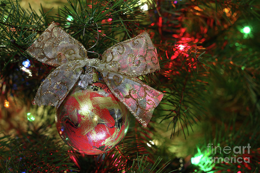 Koby art ornament 1 Photograph by Kim Mobley