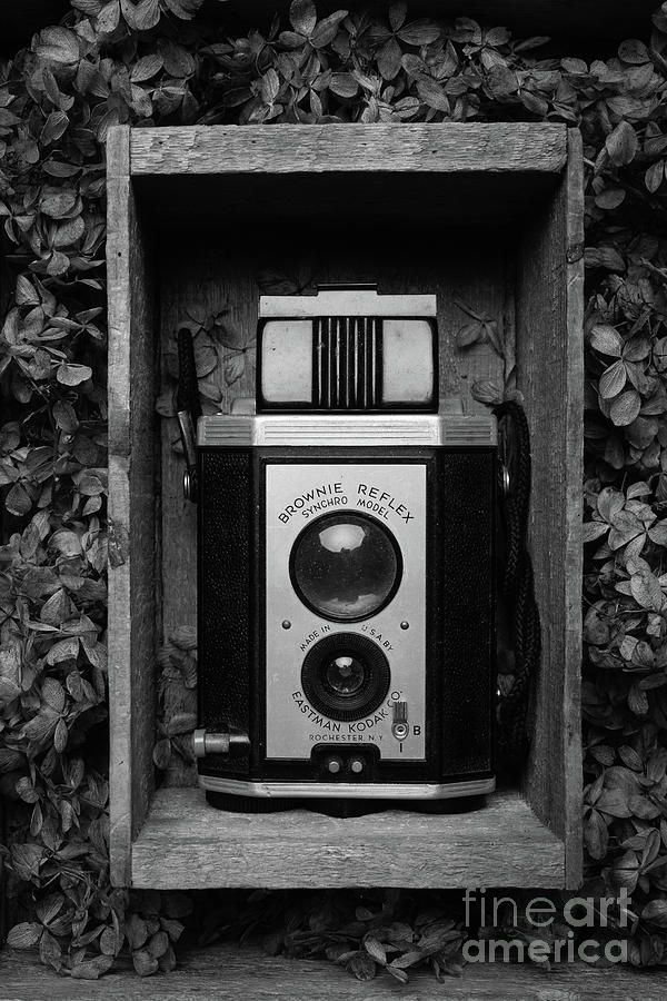 Kodak Brownie Camera Still Life Photograph by Edward Fielding