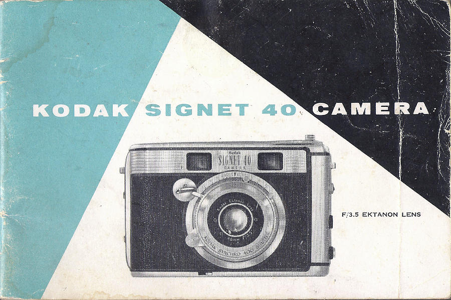 Kodak Signet 40 Camera Digital Art by Tracy Le Capitaine - Fine Art America