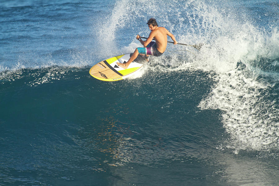 Kody Kerbox A Famous Paddle Surfer Photograph by Panoramic Images