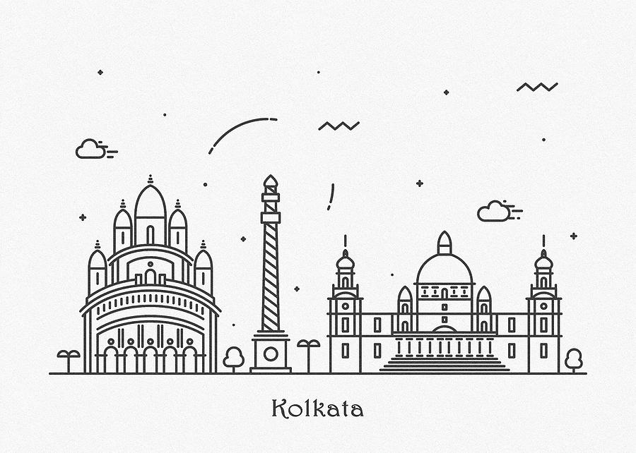 Kolkata Painting by Amal Shukla | Saatchi Art
