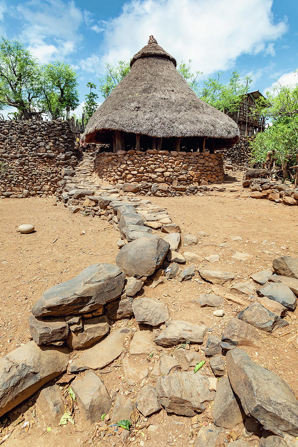 Konso tribe village in Karat Konso, Ethiopia Photograph by Artush Foto ...