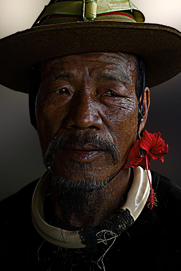 Konyak Tribe Photograph By Samir Kumar Samanta - Fine Art America