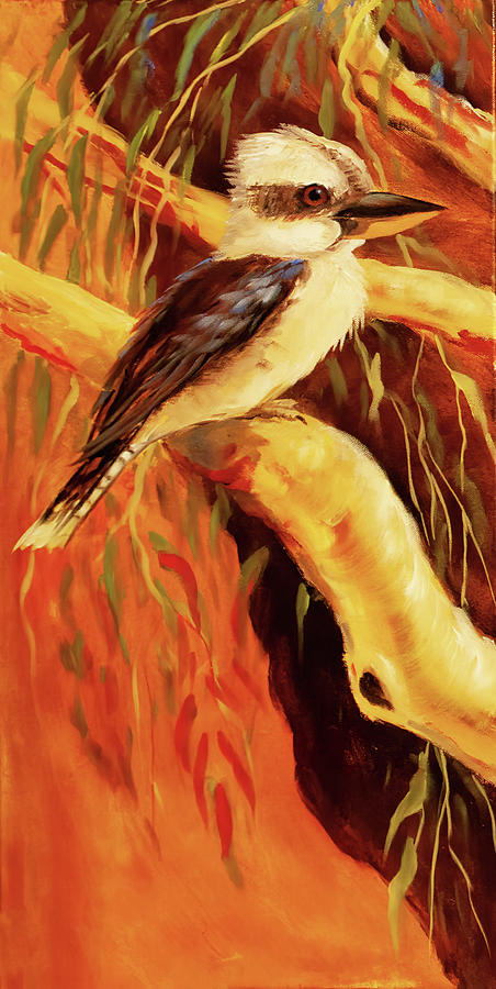 Kookaburra Painting by Glen Johnson
