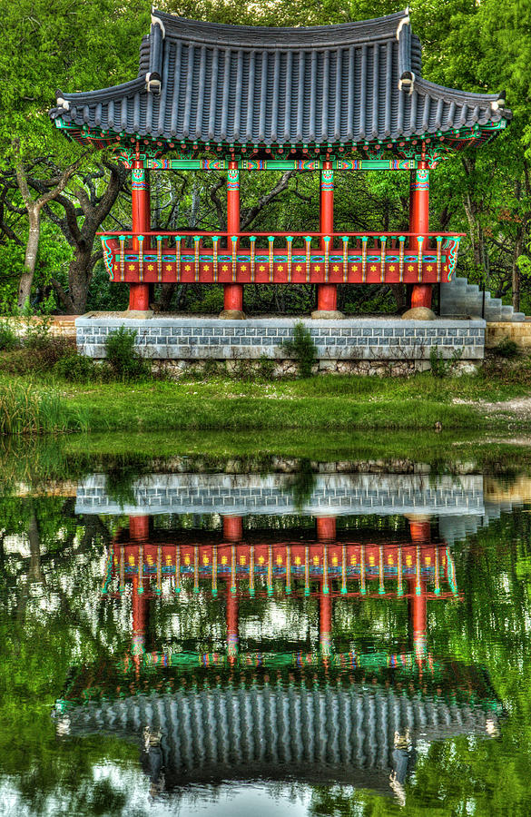 Korean Temple Photograph by Gabriel Perez