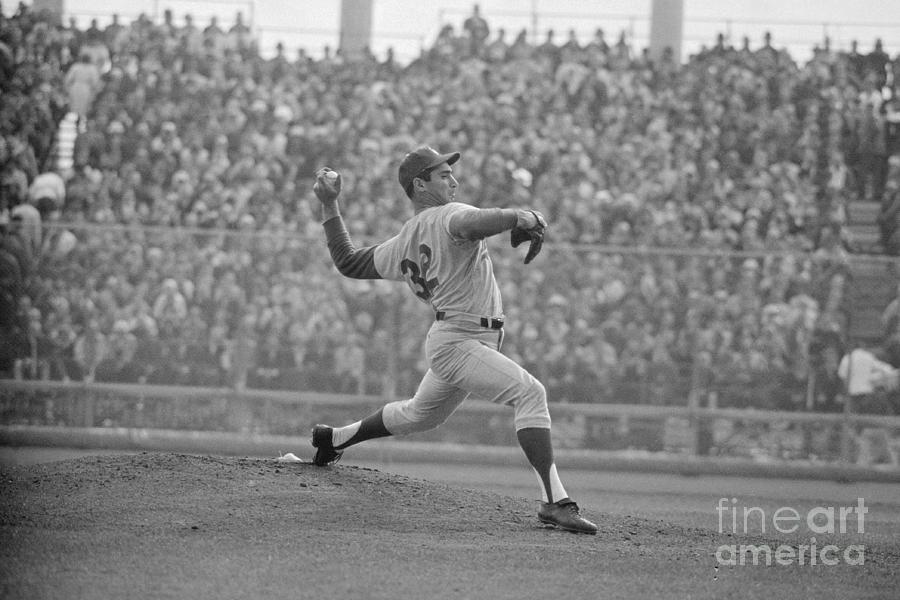 Koufax Throwing The Pitch Photograph by Bettmann Koufax Throwing The Pitch Photograph by Bettmann