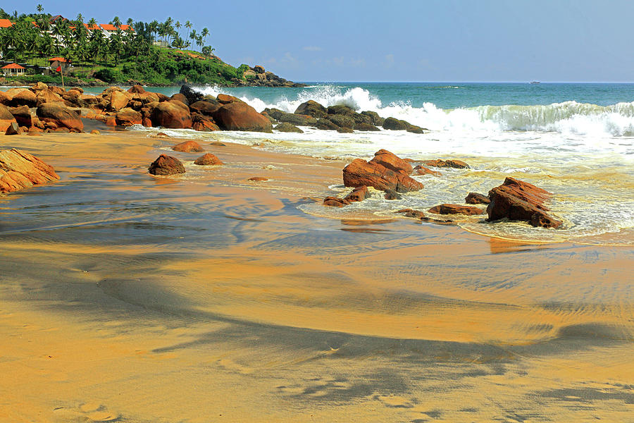 Kovalam Beach, Kerala Photograph by Rbb