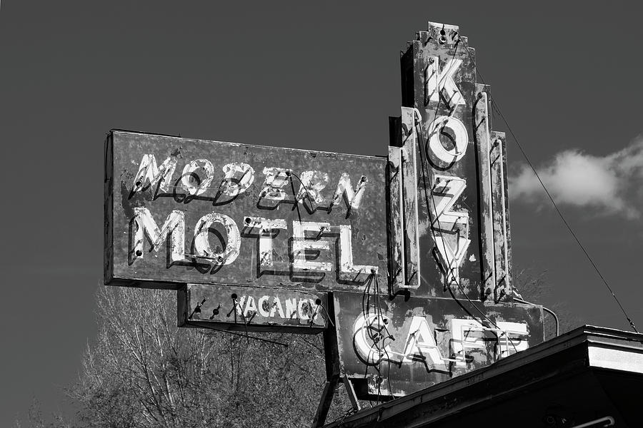 Kozy Cafe and Motel in Echo, Utah Photograph by Rick Pisio
