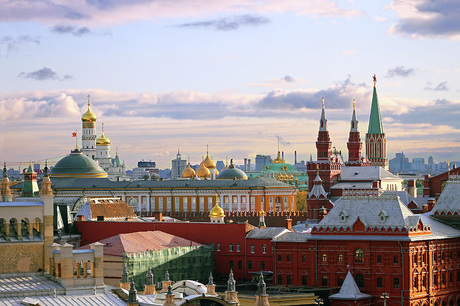 Kremlin, Moscow, Russia Photograph by Lars Ruecker