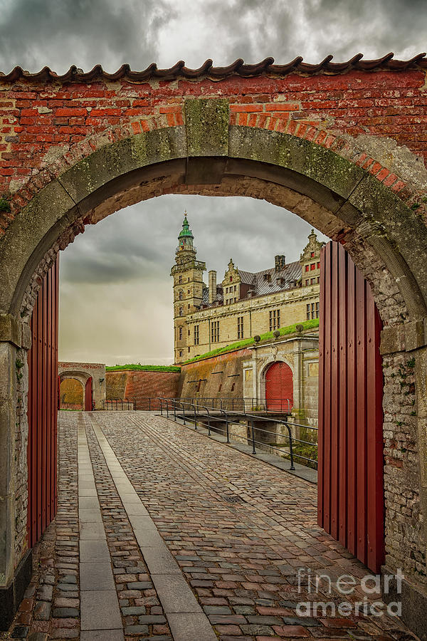 Kronborg Castle Archway Photograph by Antony McAulay