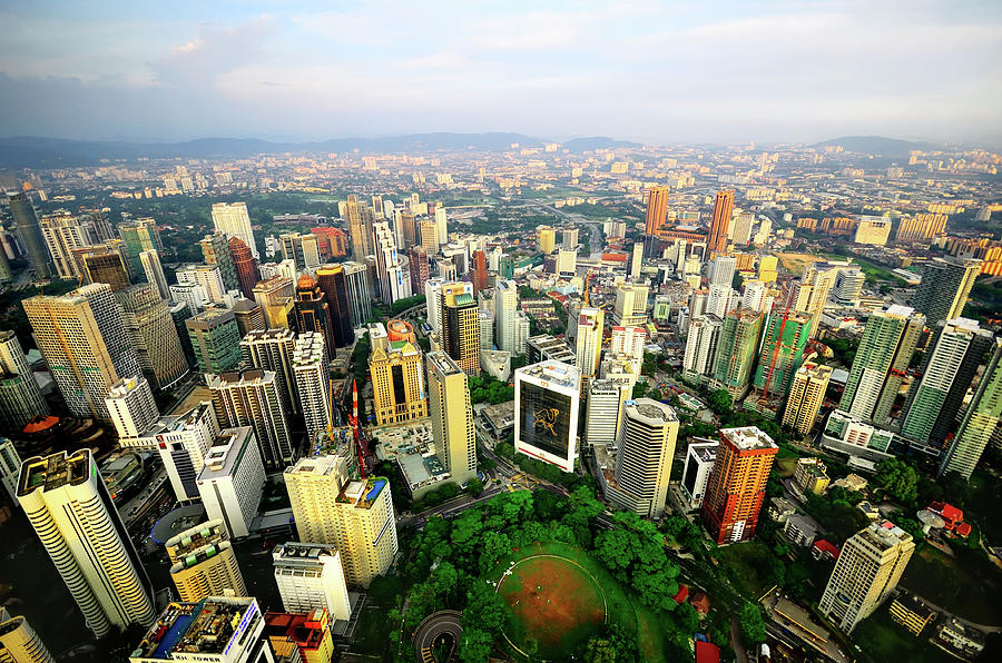Kuala Lumpur City Skyline Photograph by Nazarudin Wijee