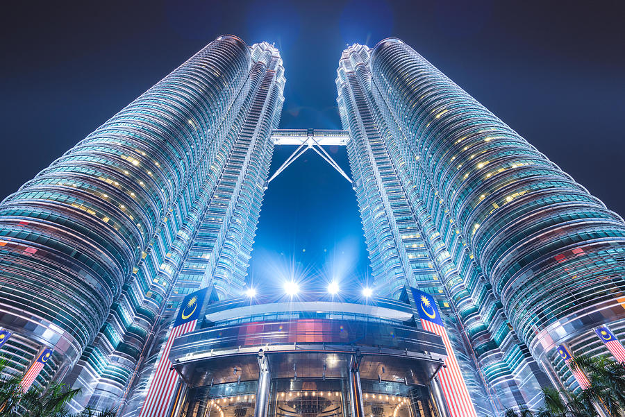 Skyscraper Photograph - Kuala Lumpur - September 16, 2015 by Sean Pavone