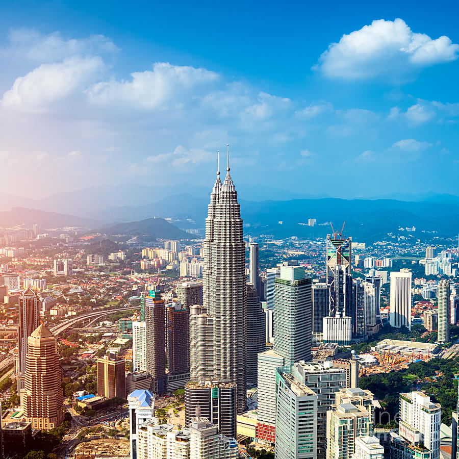 Kuala Lumpur Skyline Malaysia Photograph by R.nagy