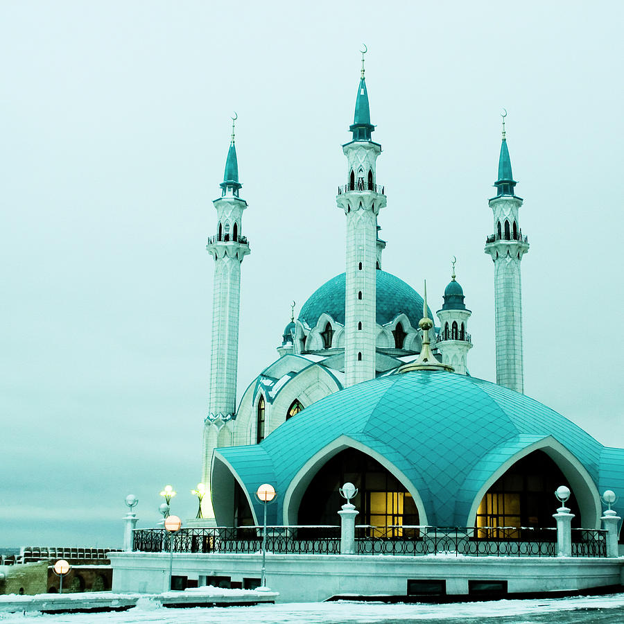 Kul Sharif Mosque - Kazan Photograph by Graphixel