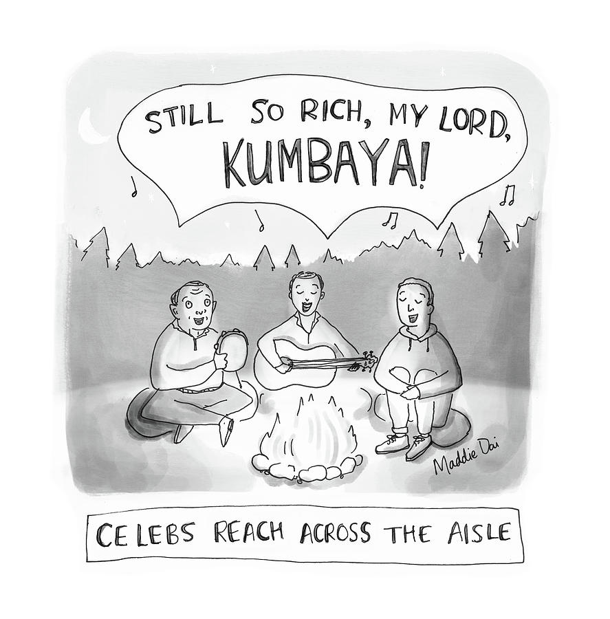 Kumbaya Drawing by Maddie Dai