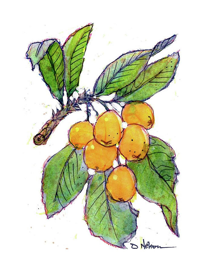 Kumquats Painting