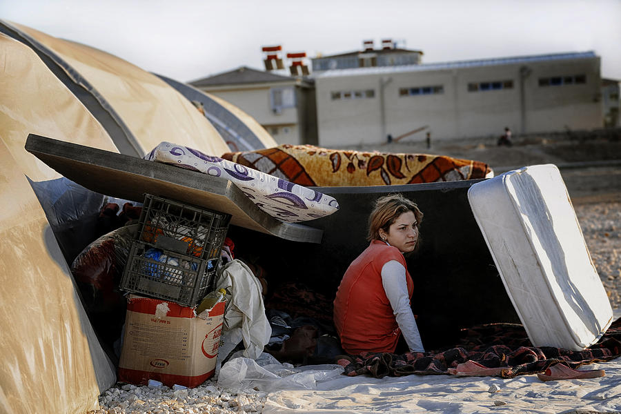 Turkey Photograph - Kurdish Refugee by Sahin Avci