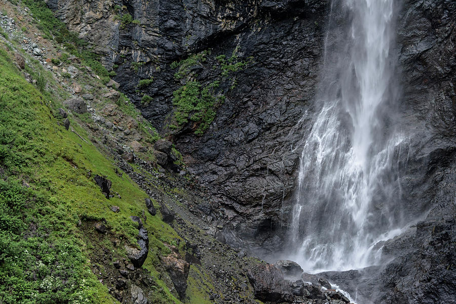 Kurkure Waterfall. Altai Republic Photograph by Olga Kamenskaya / Naturepl.com Kurkure Waterfall. Altai Republic Photograph by Olga Kamenskaya / Naturepl.com