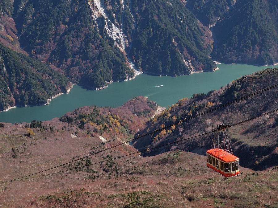 Kurobe Dam And Cable Car Photograph by Photo By Sheldon@yilan