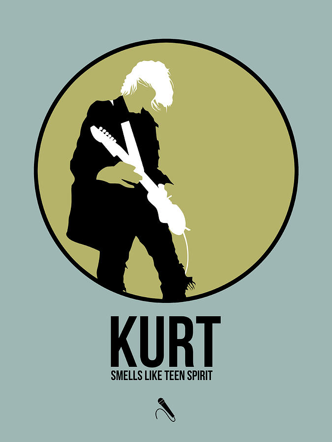Kurt Cobain Digital Art - Kurt Cobain by Naxart Studio