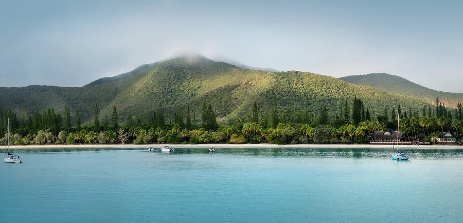 Kuto Bay Panorama with mountain view in New Caledonia by Daniela Constantinescu Kuto Bay Panorama with mountain view in New Caledonia by Daniela Constantinescu