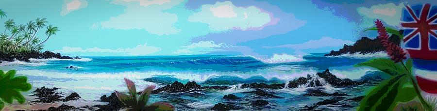 Kyes Reef Painting by Thomas Smith - Fine Art America