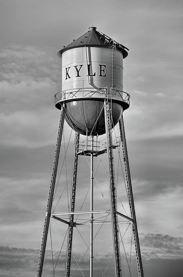 Kyle Texas Water Tower Photograph by JC Findley