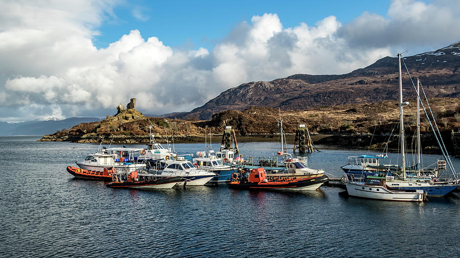 Kyleakin Harbor, Isle of Skye Photograph by Holly Ross