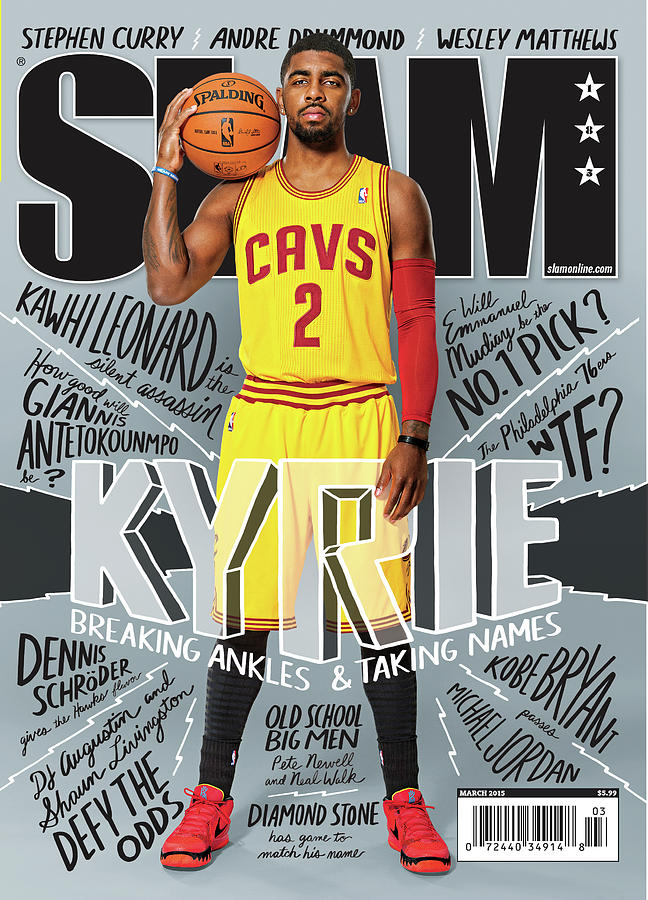 Kyrie: Breaking Ankles & Taking Names SLAM Cover Photograph by Atiba Jefferson