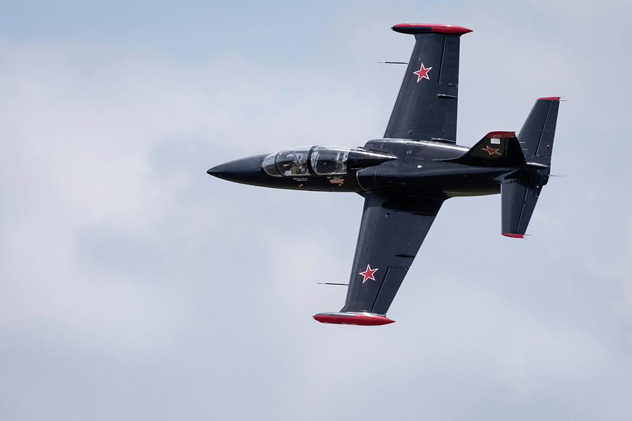 L-39 Albatross Flyby Photograph by Todd Henson