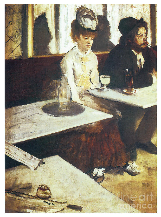 L Absinthe by EDGAR DEGAS L Absinthe by EDGAR DEGAS