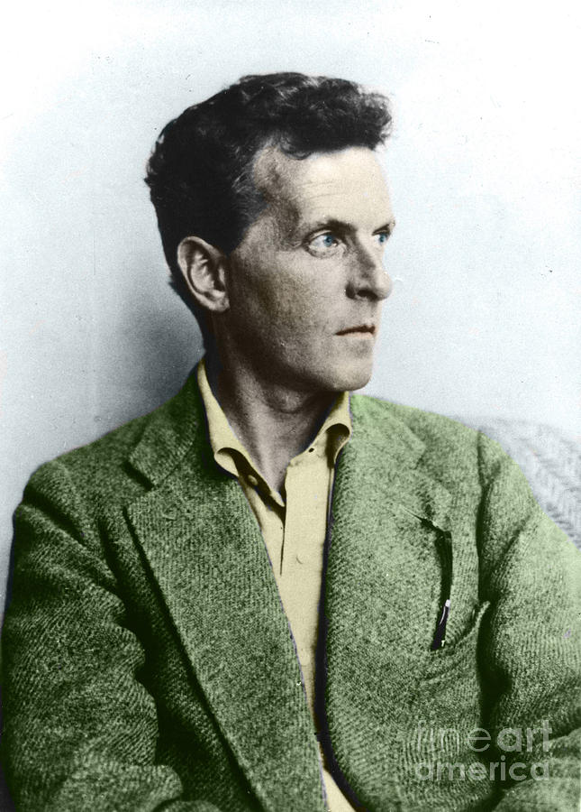 Portrait Photograph - L Wittgenstein by English School