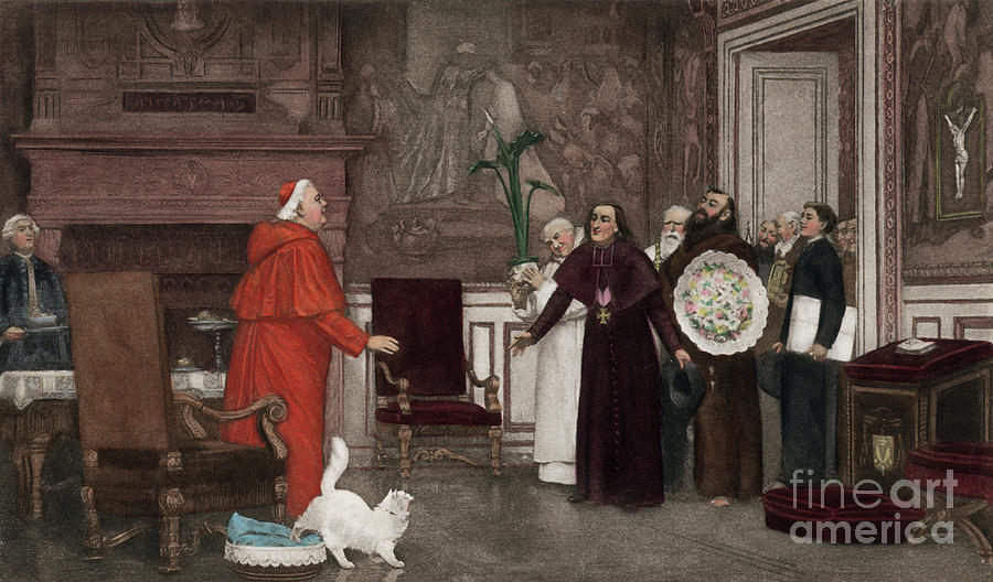 La Fete de Son Eminence Painting by Jose Frappa