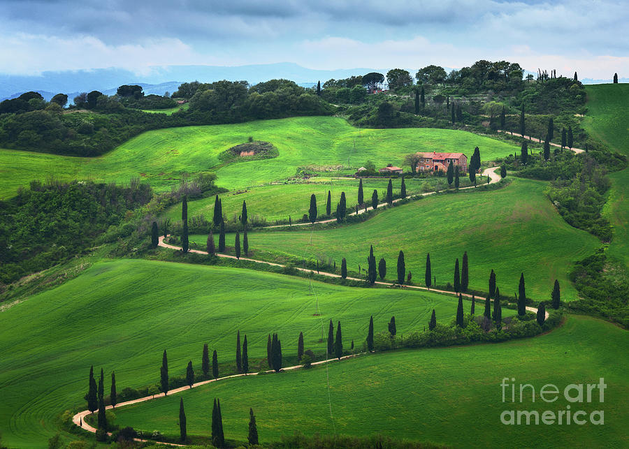 La Foce In Tuscany, Italy Photograph by Weerakarn Satitniramai