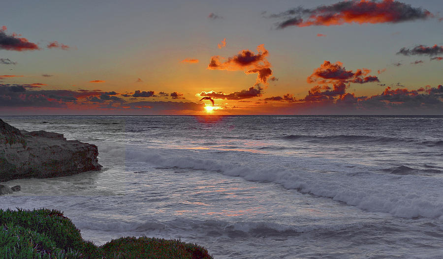 La Jolla Sunset Photograph By Ronnie And Frances Howard - Fine Art America