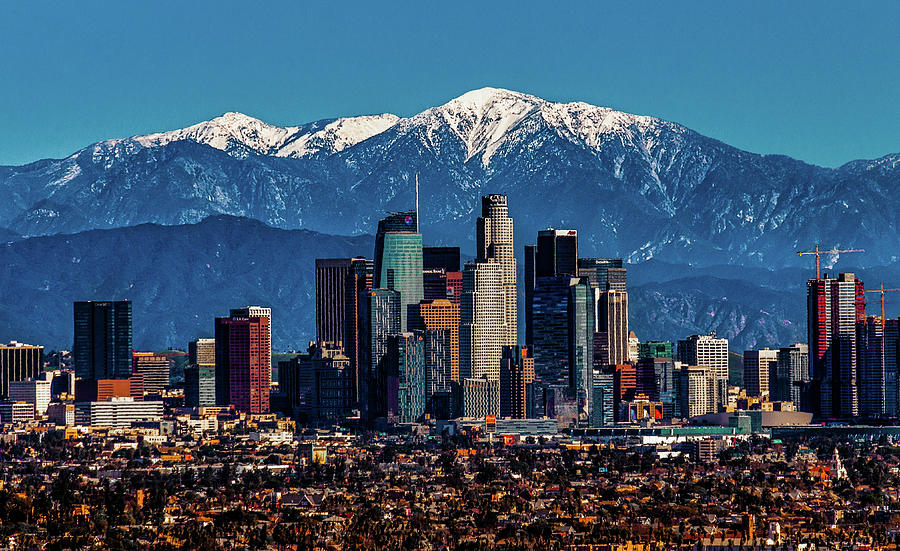 A Clear Day in L.A. Photograph by April Reppucci