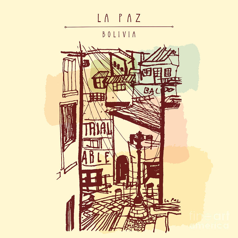 Capital Digital Art - La Paz, Bolivia, Latin America. Hand by Babayuka Capital Digital Art - La Paz, Bolivia, Latin America. Hand by Babayuka
