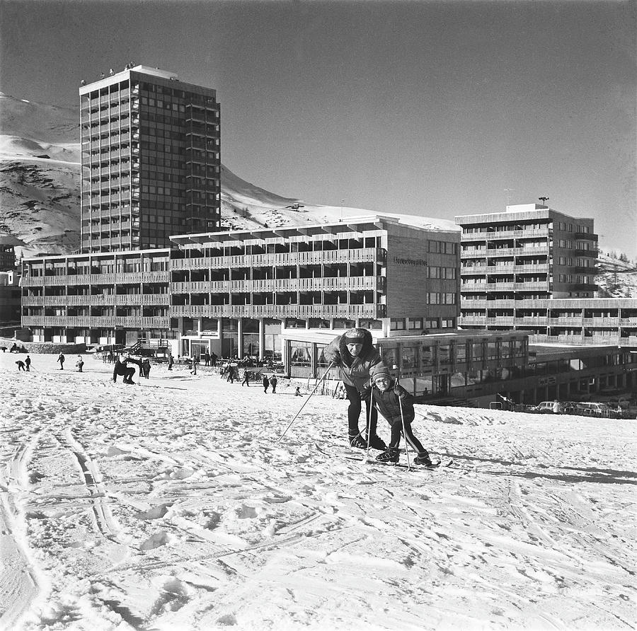 La Plagne, Winter Sports Resort 1967 Photograph by Keystone-france