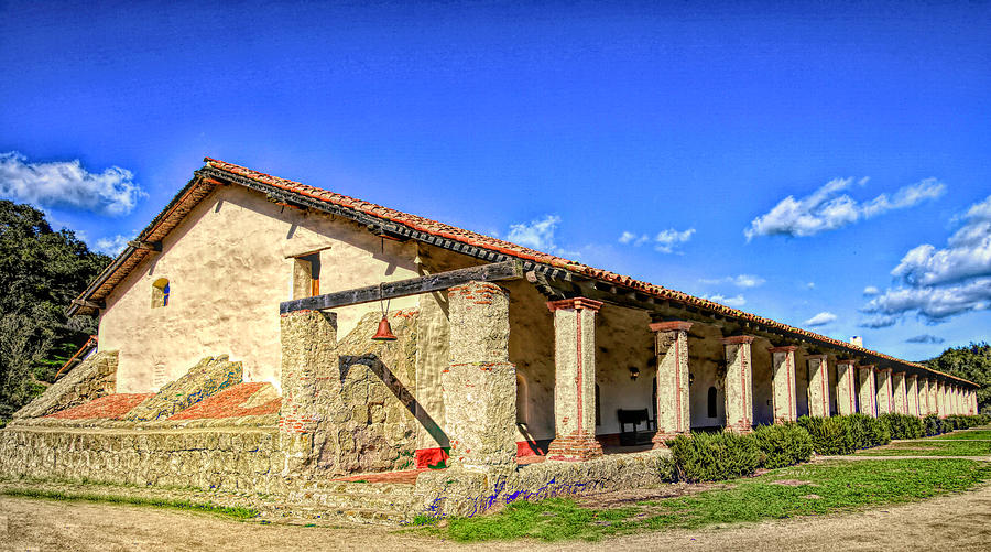 La Purisima Mission Bell  Photograph by Floyd Snyder